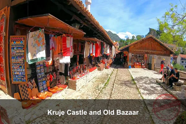 Kruje Castle and Old Bazaar