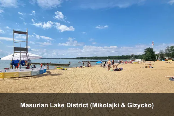 Masurian Lake District (Mikolajki & Gizycko)