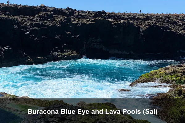 Buracona Blue Eye and Lava Pools (Sal)