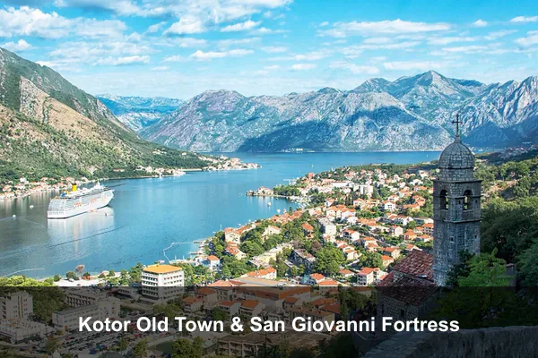 Kotor Old Town & San Giovanni Fortress