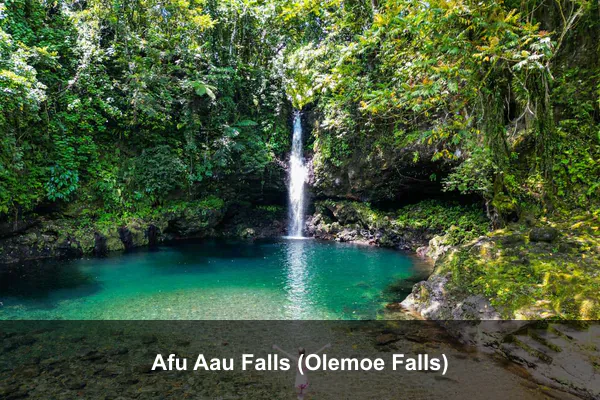 Afu Aau Falls (Olemoe Falls)