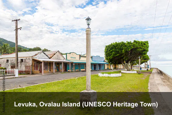 Levuka, Ovalau Island (UNESCO Heritage Town)