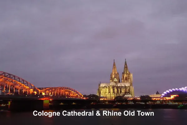 Cologne Cathedral & Rhine Old Town