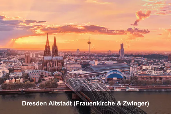 Dresden Altstadt (Frauenkirche & Zwinger)