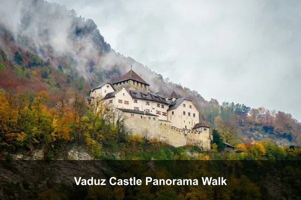 Vaduz Castle Panorama Walk