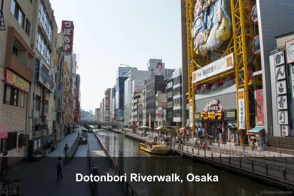Dotonbori Riverwalk, Osaka