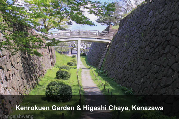 Kenrokuen Garden & Higashi Chaya, Kanazawa