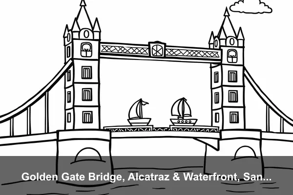 Golden Gate Bridge, Alcatraz & Waterfront, San Francisco