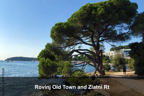 Rovinj Old Town and Zlatni Rt