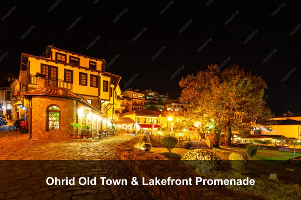 Ohrid Old Town & Lakefront Promenade