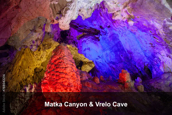 Matka Canyon & Vrelo Cave