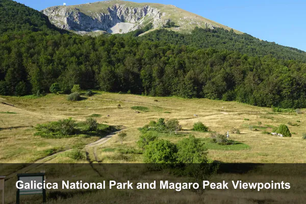 Galicica National Park and Magaro Peak Viewpoints