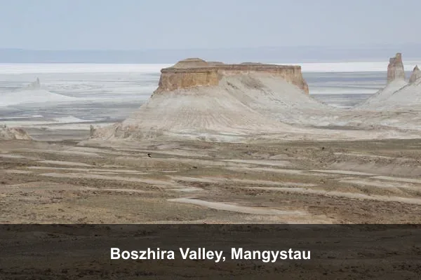 Boszhira Valley, Mangystau