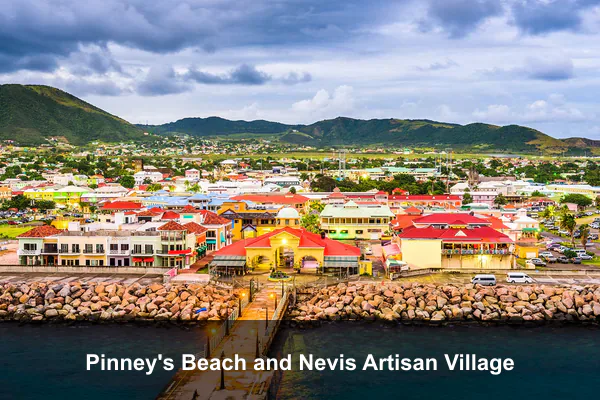 Pinney's Beach and Nevis Artisan Village