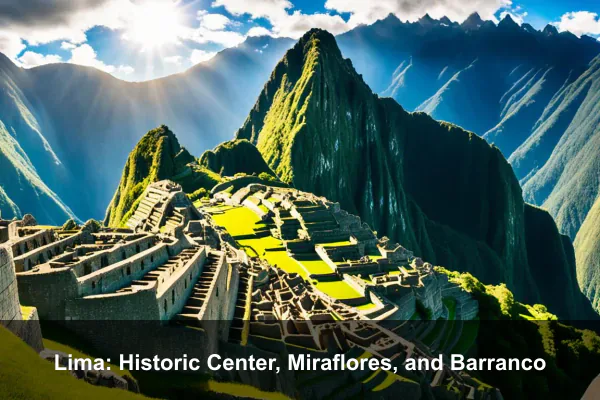 Lima: Historic Center, Miraflores, and Barranco