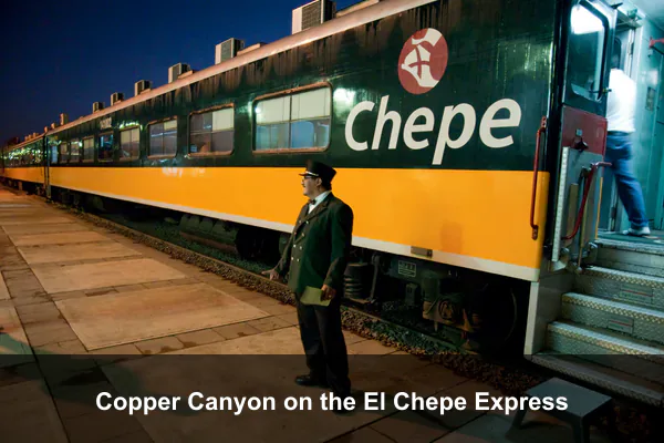 Copper Canyon on the El Chepe Express