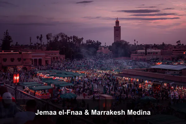 Jemaa el-Fnaa & Marrakesh Medina