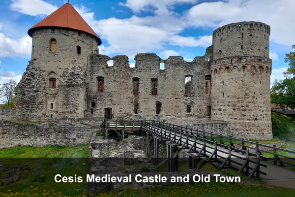 Cesis Medieval Castle and Old Town