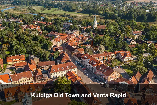 Kuldiga Old Town and Venta Rapid