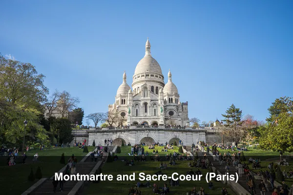 Montmartre and Sacre-Coeur (Paris)