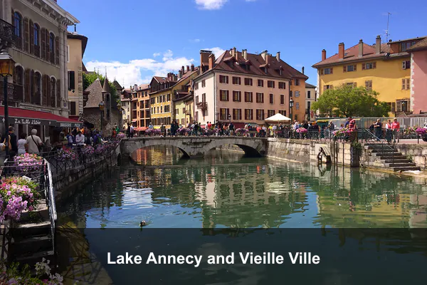 Lake Annecy and Vieille Ville