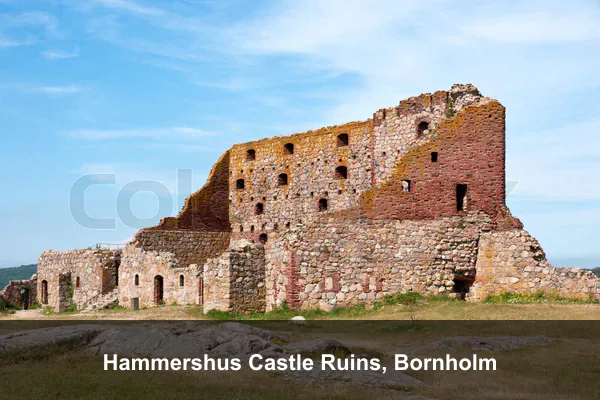 Hammershus Castle Ruins, Bornholm