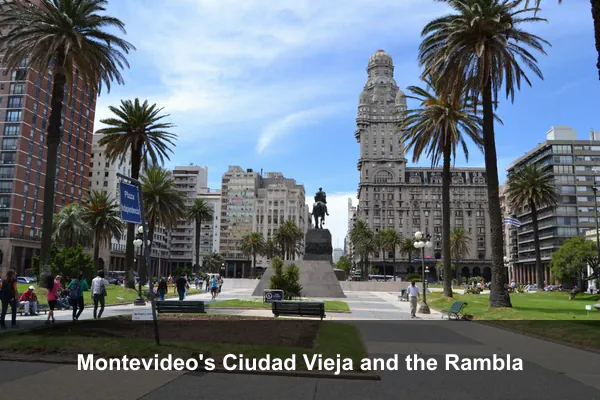 Montevideo's Ciudad Vieja and the Rambla