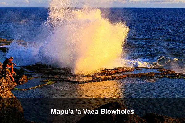 Mapu'a 'a Vaea Blowholes