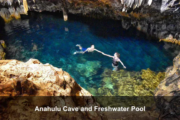 Anahulu Cave and Freshwater Pool