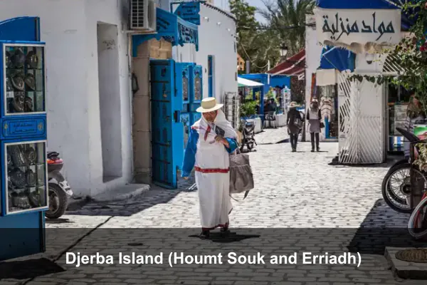 Djerba Island (Houmt Souk and Erriadh)
