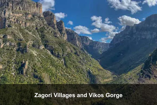 Zagori Villages and Vikos Gorge